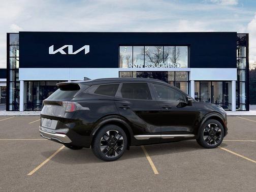 Black 2026 Kia Sportage Hybrid SX-Prestige