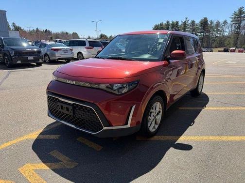 Orange 2023 Kia Soul LX