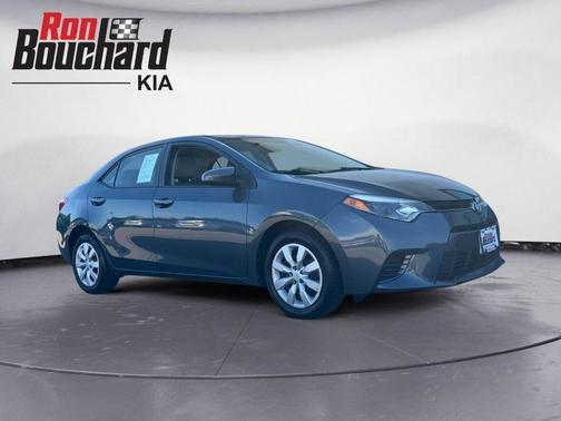 Gray 2015 Toyota Corolla LE