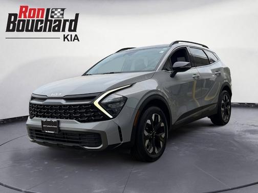 Gray 2023 Kia Sportage X-Line