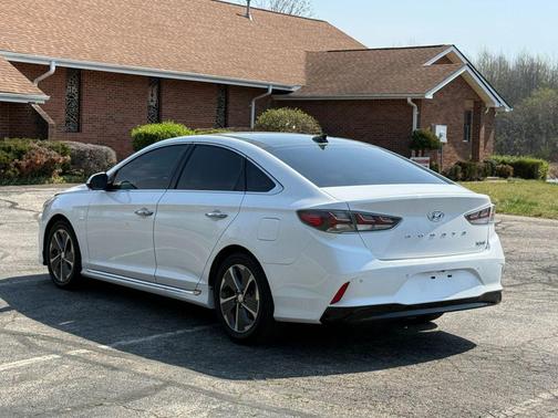 Hyper White 2018 Hyundai SONATA Hybrid Limited