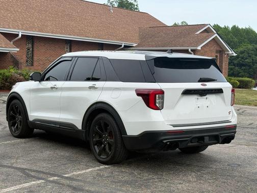 Star White Metallic Tri-Coat 2021 Ford Explorer ST
