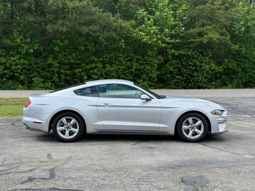 Ingot Silver Metallic 2018 Ford Mustang EcoBoost