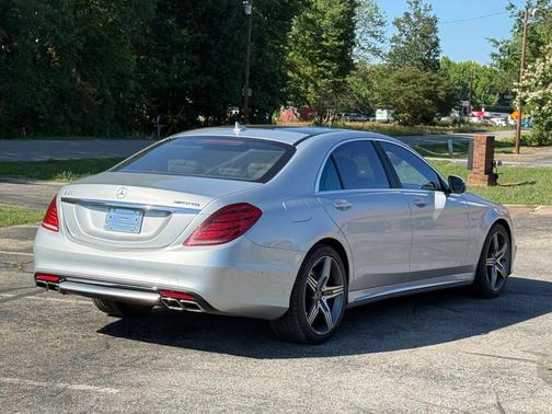 Silver 2015 Mercedes-Benz S-Class 4MATIC