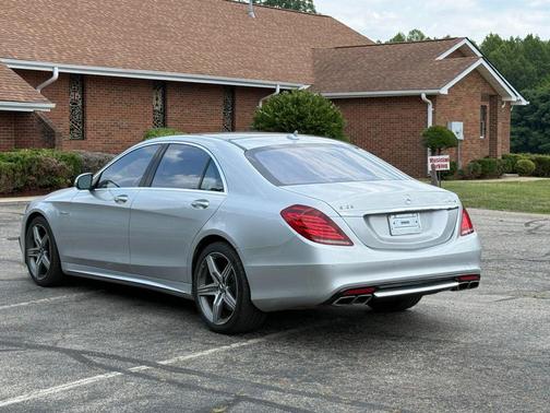 Silver 2015 Mercedes-Benz S-Class 4MATIC