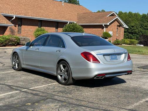 Silver 2015 Mercedes-Benz S-Class 4MATIC