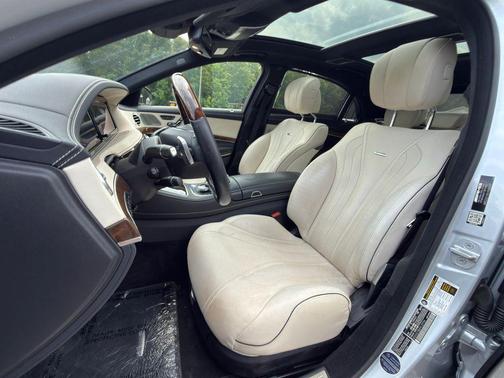 Silver 2015 Mercedes-Benz S-Class 4MATIC