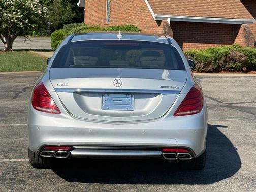 Silver 2015 Mercedes-Benz S-Class 4MATIC