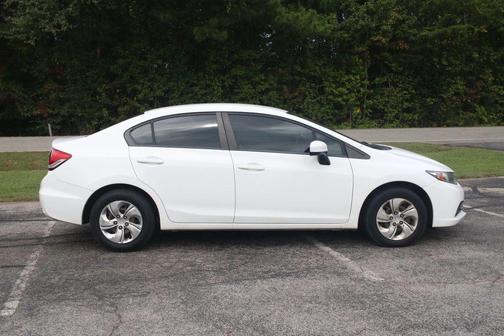 Taffeta White 2014 Honda Civic LX
