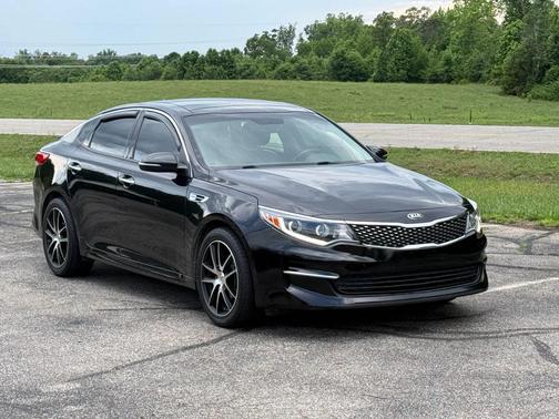 Ebony Black 2016 Kia Optima EX