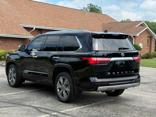 Midnight Black Metallic 2024 Toyota Sequoia Capstone