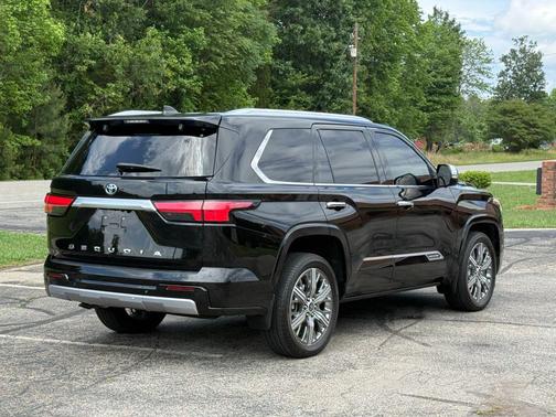 Midnight Black Metallic 2024 Toyota Sequoia Capstone