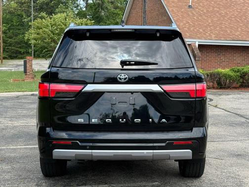Midnight Black Metallic 2024 Toyota Sequoia Capstone