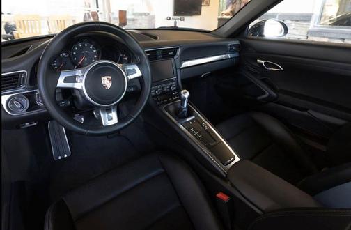 Dark Blue Metallic 2014 Porsche 911 Carrera 4