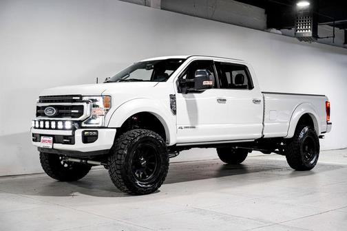 White Metallic 2022 Ford F-350 Platinum
