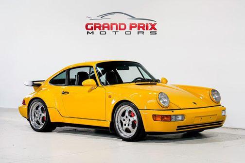 Speed Yellow 1993 Porsche 911 Turbo