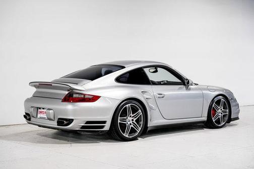 Arctic Silver Metallic 2007 Porsche 911 Turbo