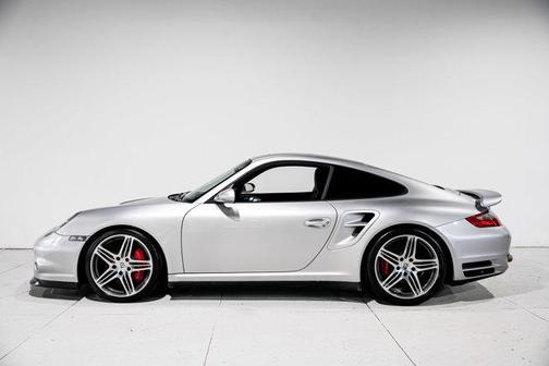 Arctic Silver Metallic 2007 Porsche 911 Turbo
