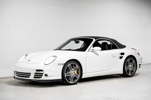 Carrara White 2009 Porsche 911 Turbo Cabriolet