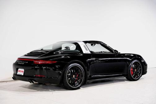 Black 2015 Porsche 911 Targa 4S
