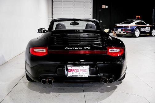 Black 2010 Porsche 911 Carrera 4S Cabriolet