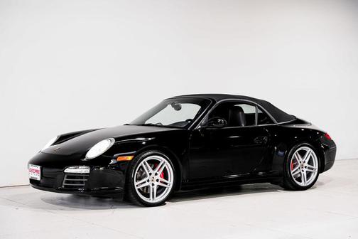 Black 2010 Porsche 911 Carrera 4S Cabriolet