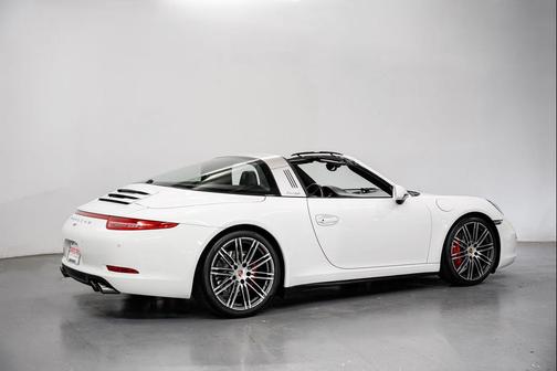 White 2015 Porsche 911 Targa 4S