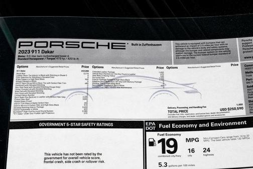 2023 Porsche 911 Dakar