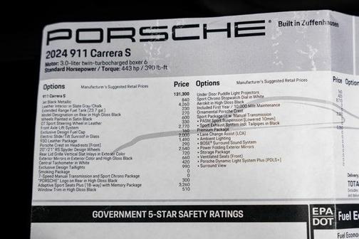 2024 Porsche 911 Carrera S