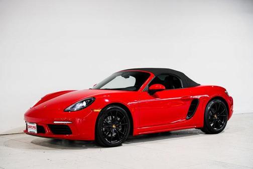 Guards Red 2018 Porsche 718 Boxster Roadster