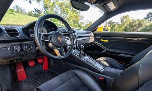 Racing Yellow 2016 Porsche Cayman GT4