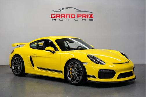 Racing Yellow 2016 Porsche Cayman GT4