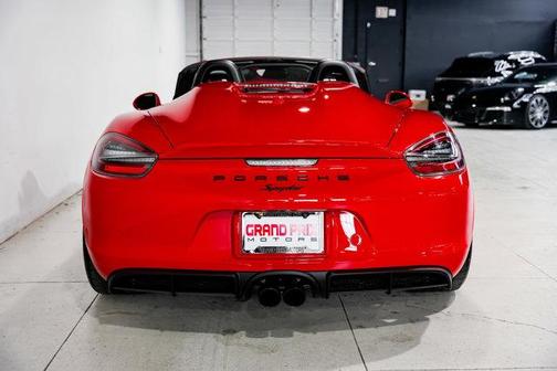 2016 Porsche Boxster Spyder