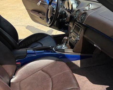 Aqua Blue Metallic 2011 Porsche Boxster Spyder