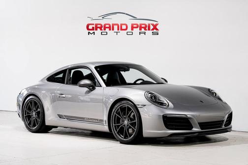 GT Silver Metallic 2018 Porsche 911 Carrera T