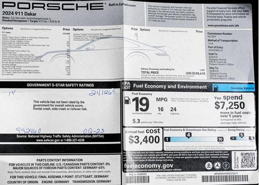 2024 Porsche 911 Dakar