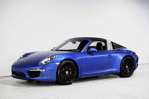 Sapphire Blue Metallic 2016 Porsche 911 Targa 4S