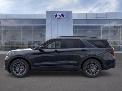 Agate Black Metallic 2026 Ford Explorer ST-Line