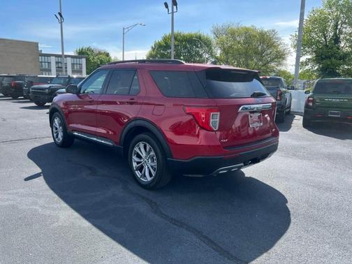 Red Metallic 2023 Ford Explorer XLT