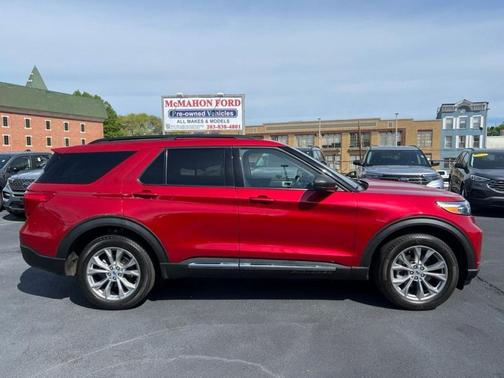 Red Metallic 2023 Ford Explorer XLT