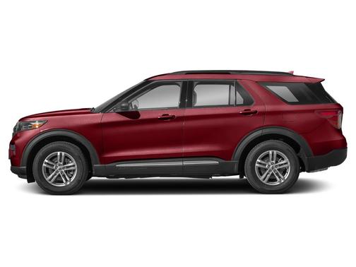 Red Metallic 2023 Ford Explorer XLT
