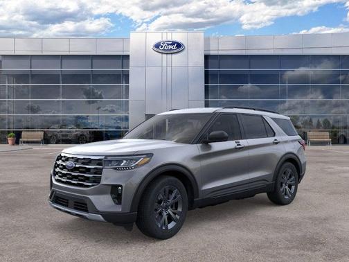 Carbonized Gray Metallic 2026 Ford Explorer Active