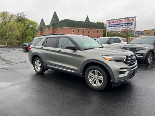Silver Spruce Metallic 2020 Ford Explorer XLT