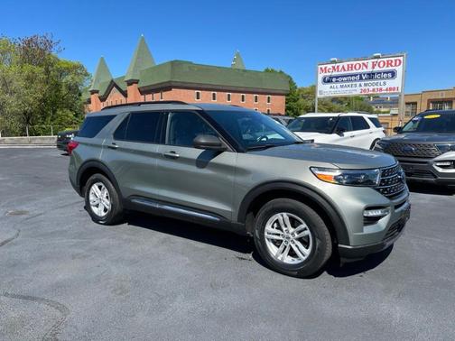Silver Spruce Metallic 2020 Ford Explorer XLT