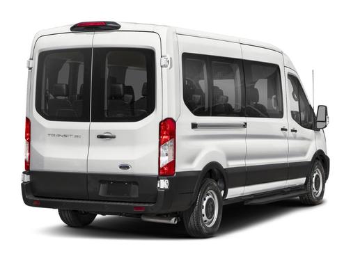 Black 2024 Ford Transit-350 XLT