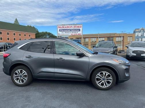 Gray Metallic 2021 Ford Escape SEL