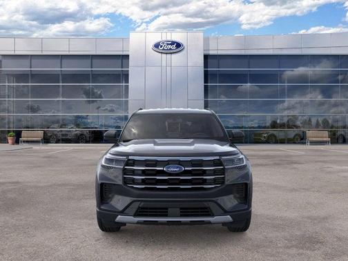 Agate Black Metallic 2026 Ford Explorer Active