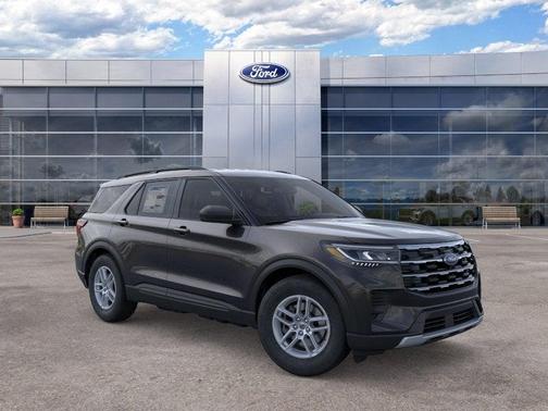 Agate Black Metallic 2026 Ford Explorer Active