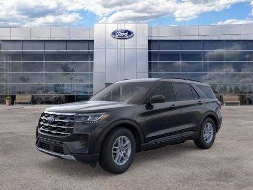 Agate Black Metallic 2026 Ford Explorer Active