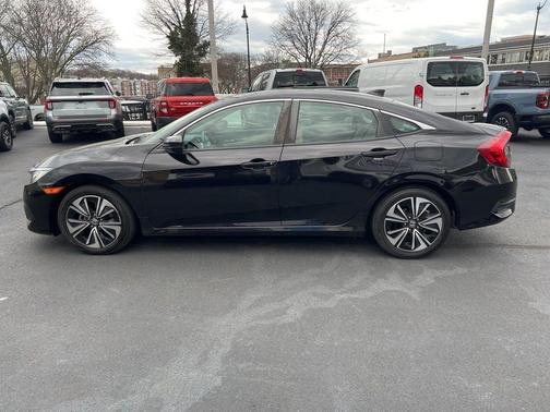 Black 2016 Honda Civic EX-L
